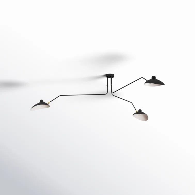 Davita 3 Light Metal Novelty Chandelier
