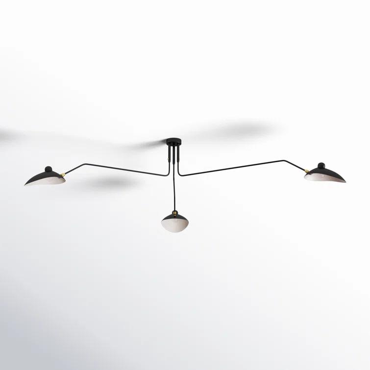 Davita 3 Light Metal Novelty Chandelier