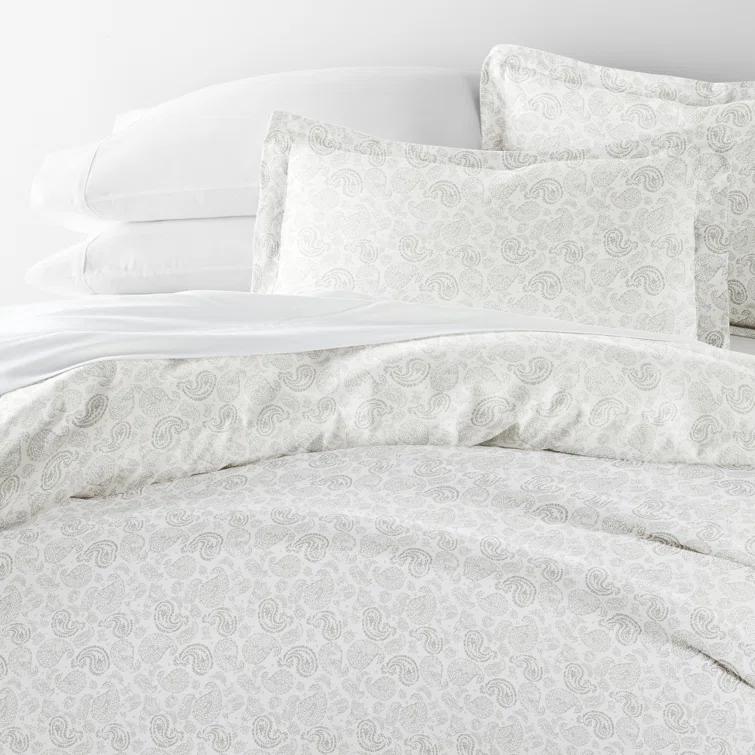 Simply Soft Traditional Paisley Duvet Cover Set