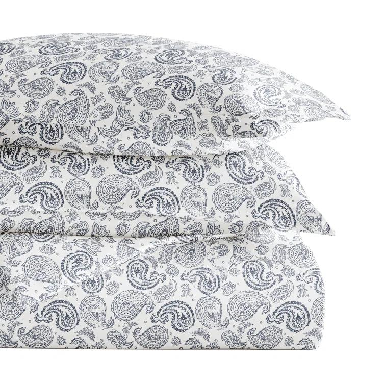 Simply Soft Traditional Paisley Duvet Cover Set