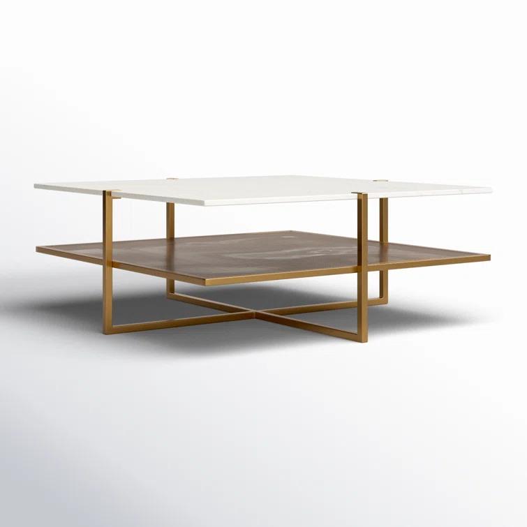 Hyla Square Marble Coffee Table (41")