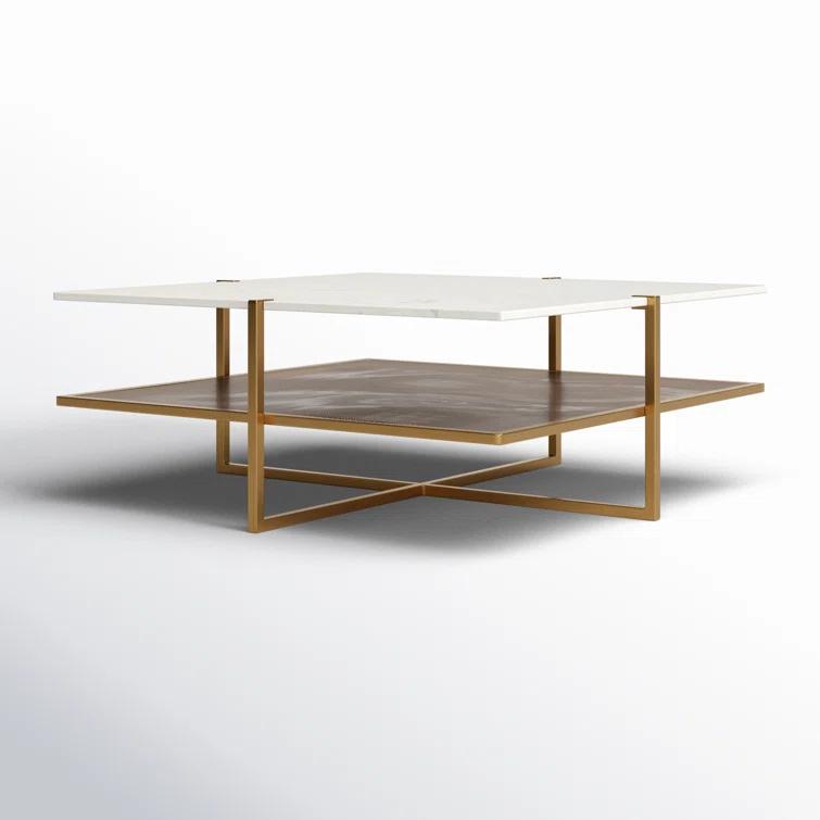 Hyla Square Marble Coffee Table (41")