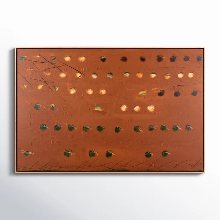X Spot Rust Wall Art by Jamie Beckwith - 48" x 32"