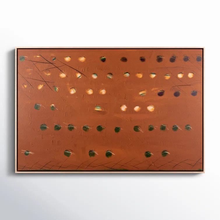 X Spot Rust Wall Art by Jamie Beckwith - 36" x 24"