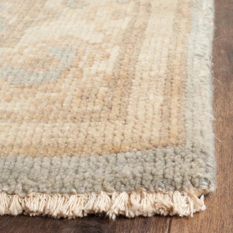 Sivas Hand Knotted New Zealand Wool Ikat Rug