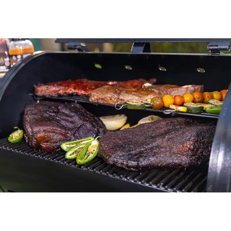 Pit Boss 820FB1 Wood Pellet Grill and Smoker, Matte Black