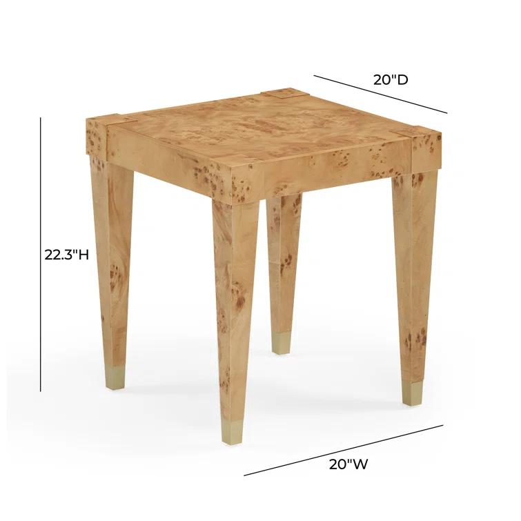 Elianna Solid Wood End Table