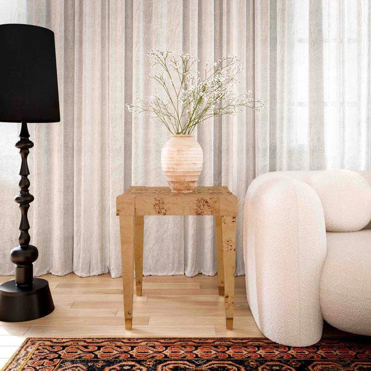 Elianna Solid Wood End Table