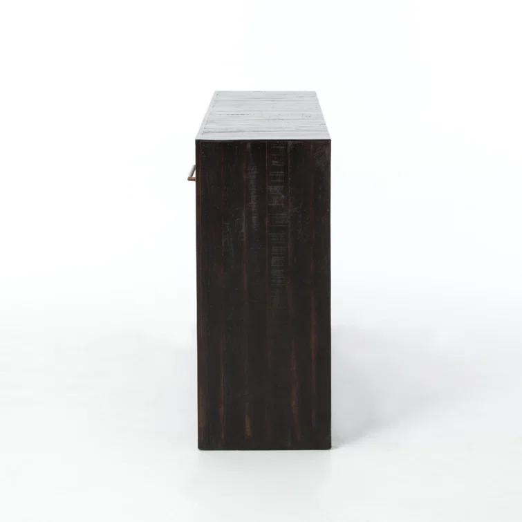 Alexa Burnished Pedestal Console (60”)
