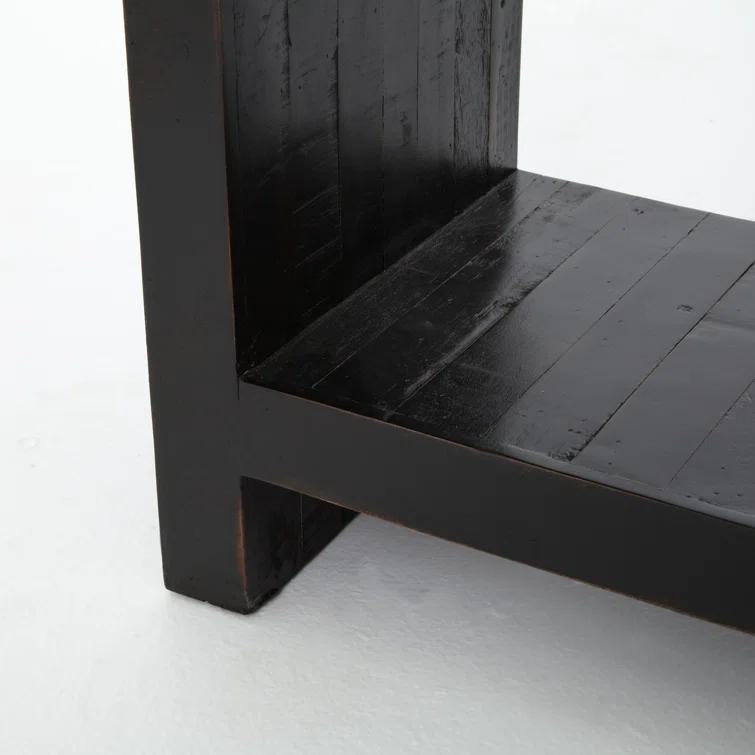 Alexa Burnished Pedestal Console (60”)