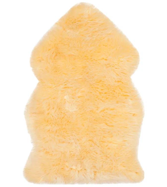 Sheep Skin Natural Sheep Skin Made Within Acid Dying Sheep Skin Solid Color Rug