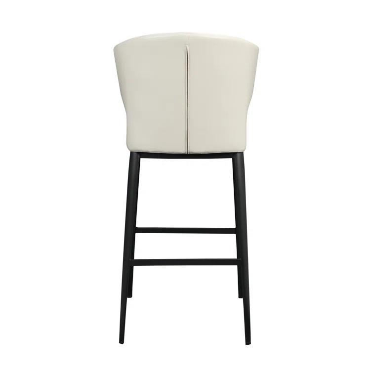 Weiser Upholstered Counter Stool with Metal Frame