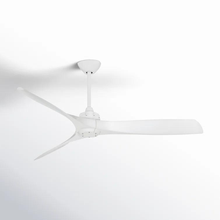 60" 3 - Blade Propeller Ceiling Fan with Remote Control