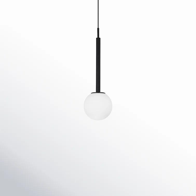 Single Light Glass Dimmable Pendant