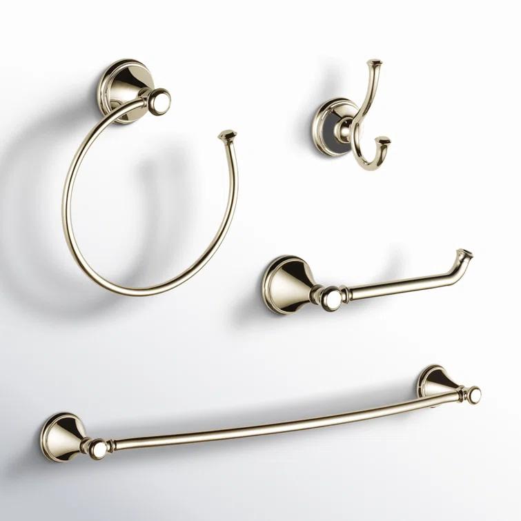 Cassidy Delta 4 Piece Bathroom Hardware Set