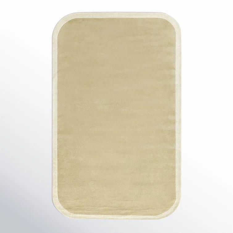 Boswell Hand-Tufted Wool Rug - Natural / 5' x 8'