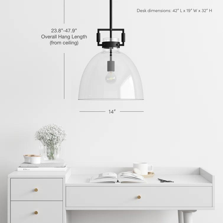 Arylide 1 - Light Single Geometric Pendant