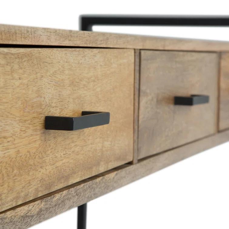 Riverside 54.3'' Solid Wood Console Table