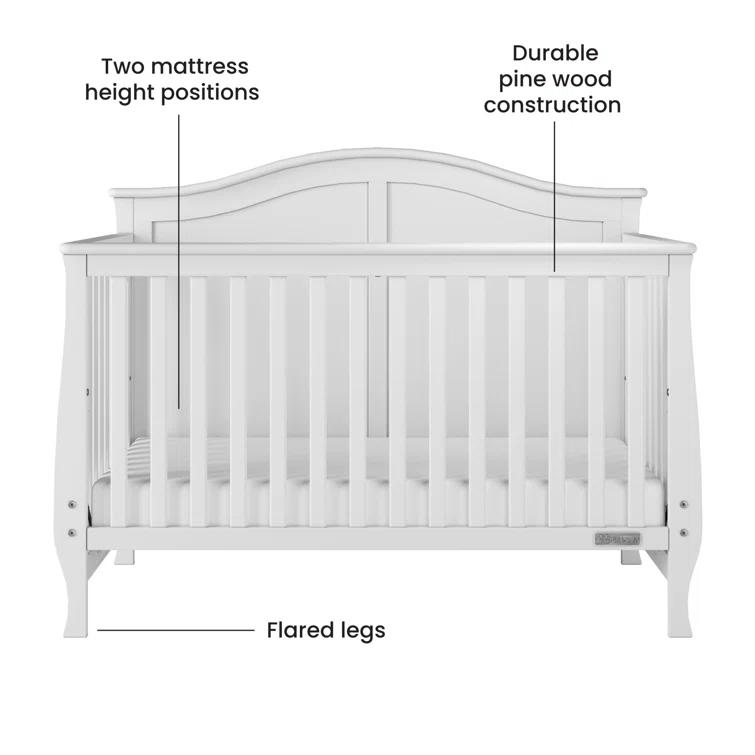 Camden 4 -in-1 Convertible Crib