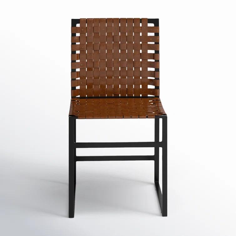 Augusta Genuine Leather Dining Chair