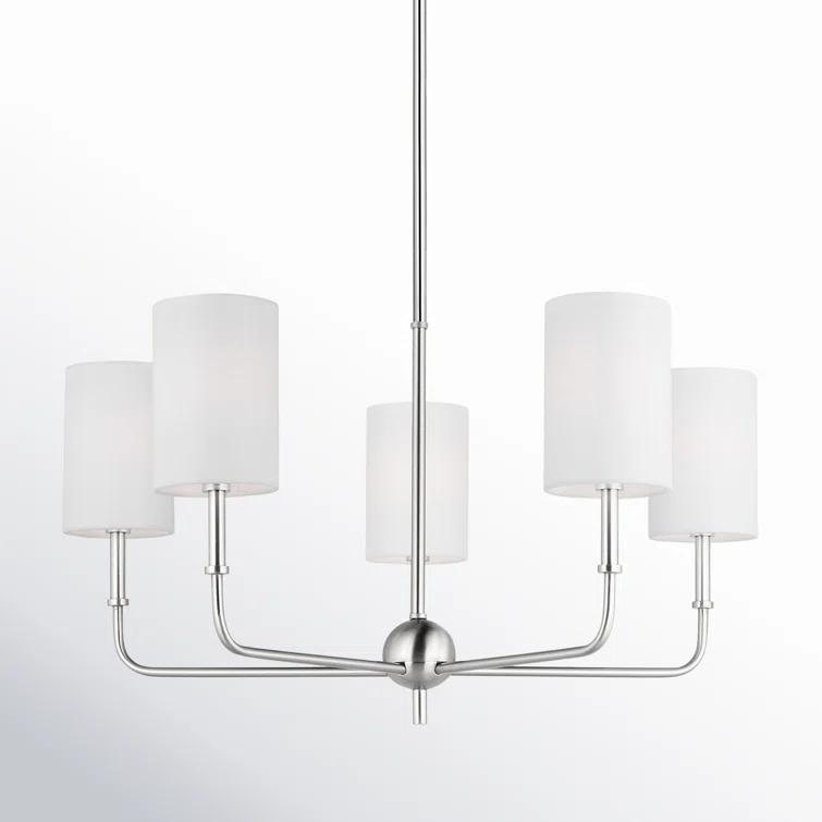 Rowley 5 Light Metal Dimmable Chandelier