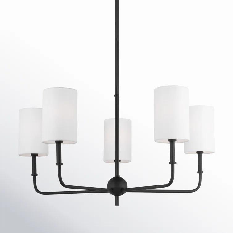 Rowley 5 Light Metal Dimmable Chandelier