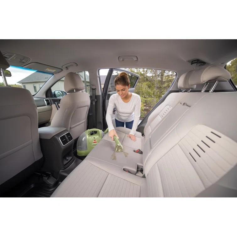 BISSELL 1400B BISSELL Little Green Multi-Purpose Portable Carpet and Upholstery Cleaner, Car and Auto Detailer, with Exclusive Specialty Tools, Green, 1400B