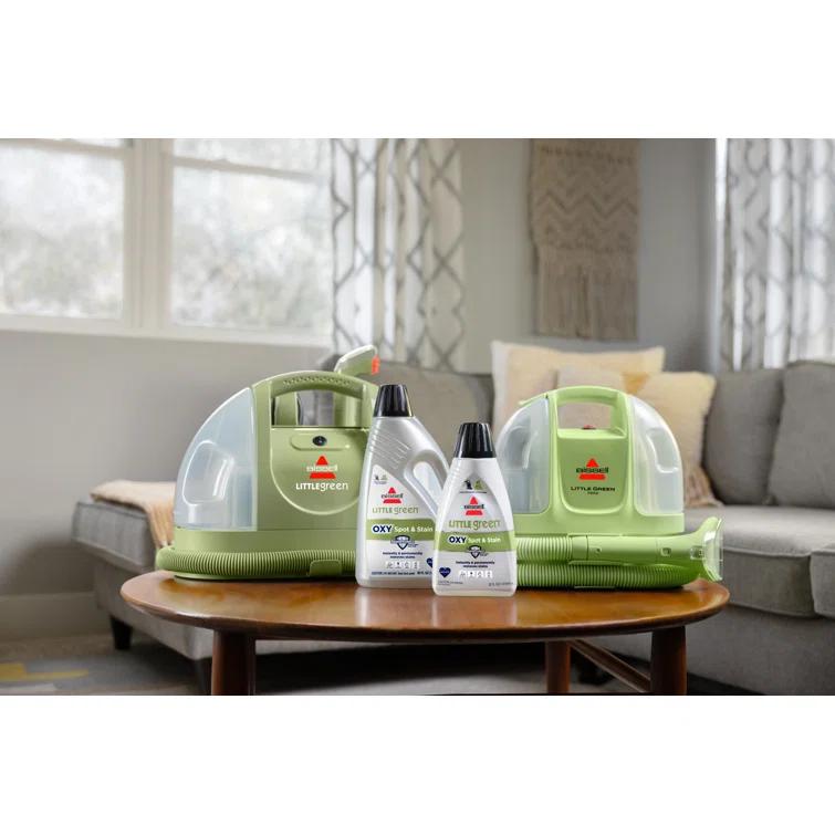 BISSELL 1400B BISSELL Little Green Multi-Purpose Portable Carpet and Upholstery Cleaner, Car and Auto Detailer, with Exclusive Specialty Tools, Green, 1400B