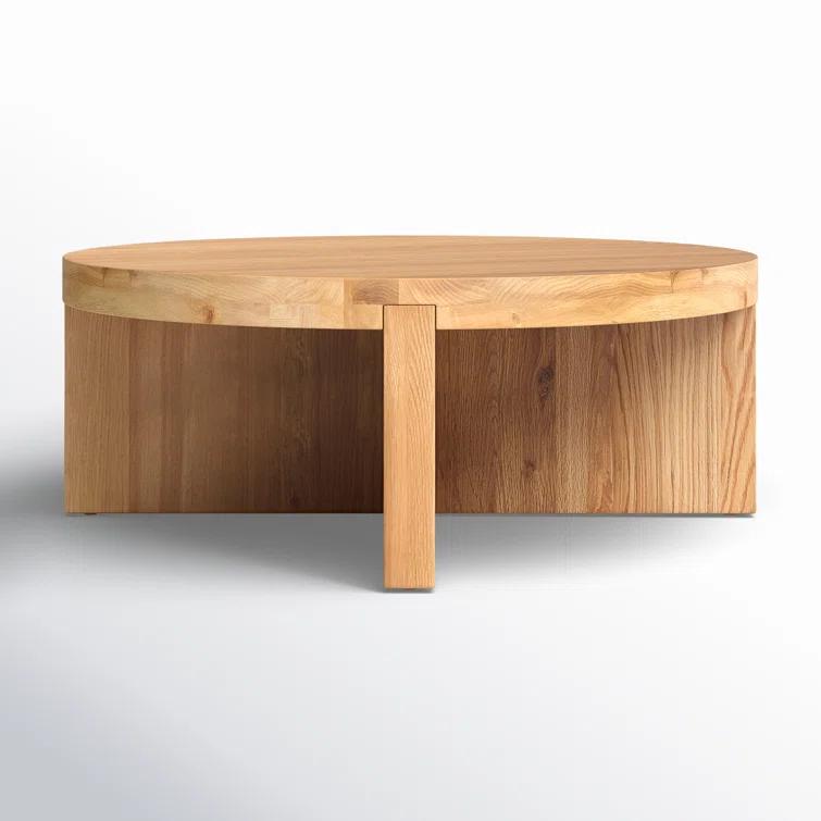 Alford Round Coffee Table - Natural