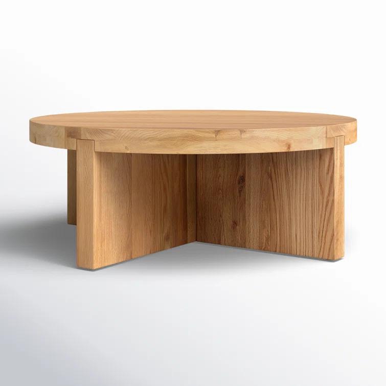Alford Round Coffee Table - Natural