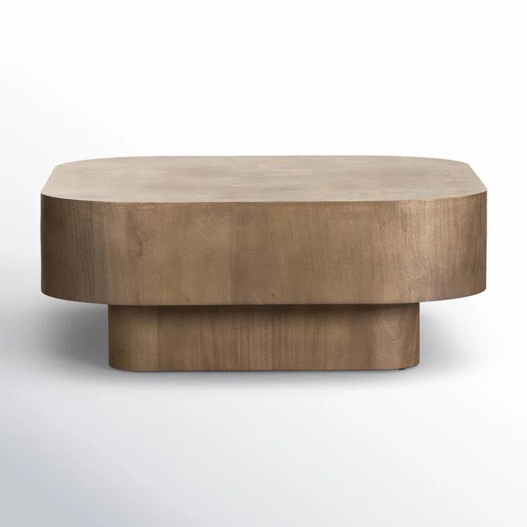 Sunako Coffee Table - Brown Burl