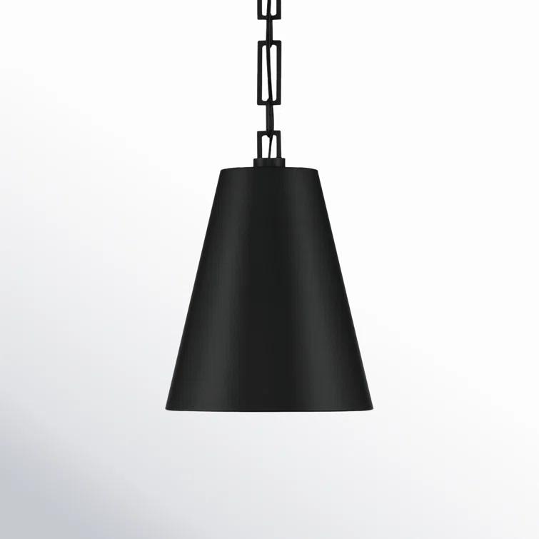 Crystorama Lighting Alston 2 - Light Chandelier in  Matte Black/Antique Gold