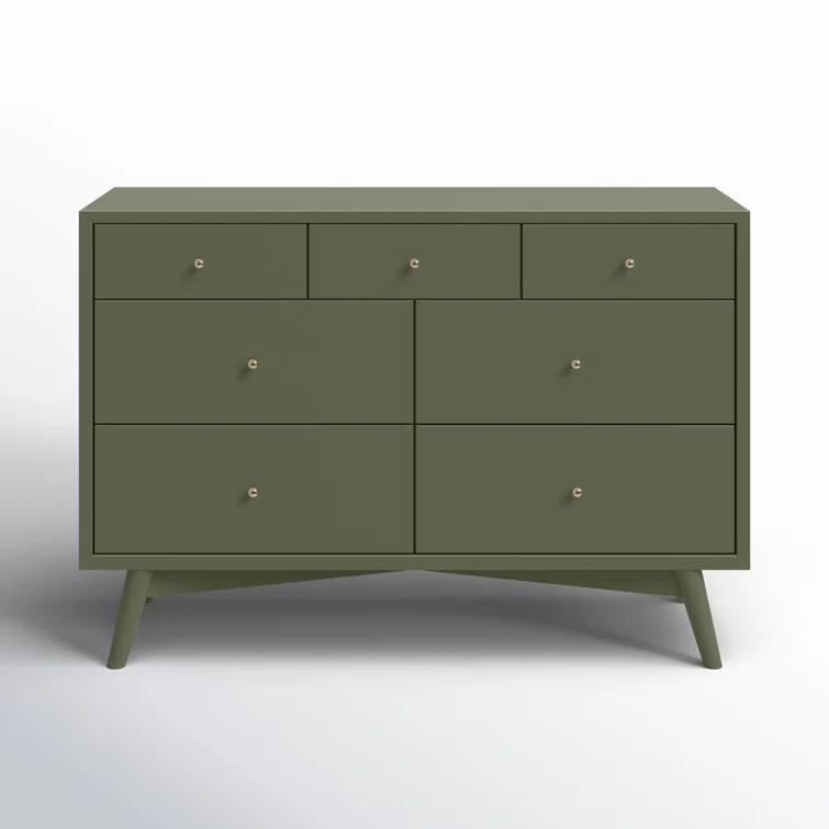 Palma 7 Drawer 53" W Double Dresser