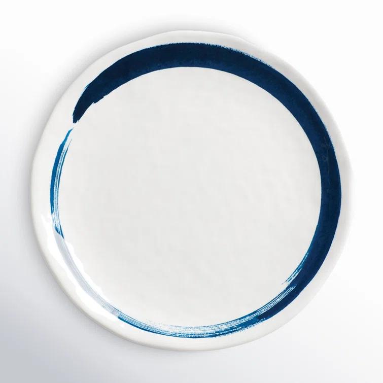 Lenox Blue Bay Melamine Dinnerware Dinner Plate, Set of 4