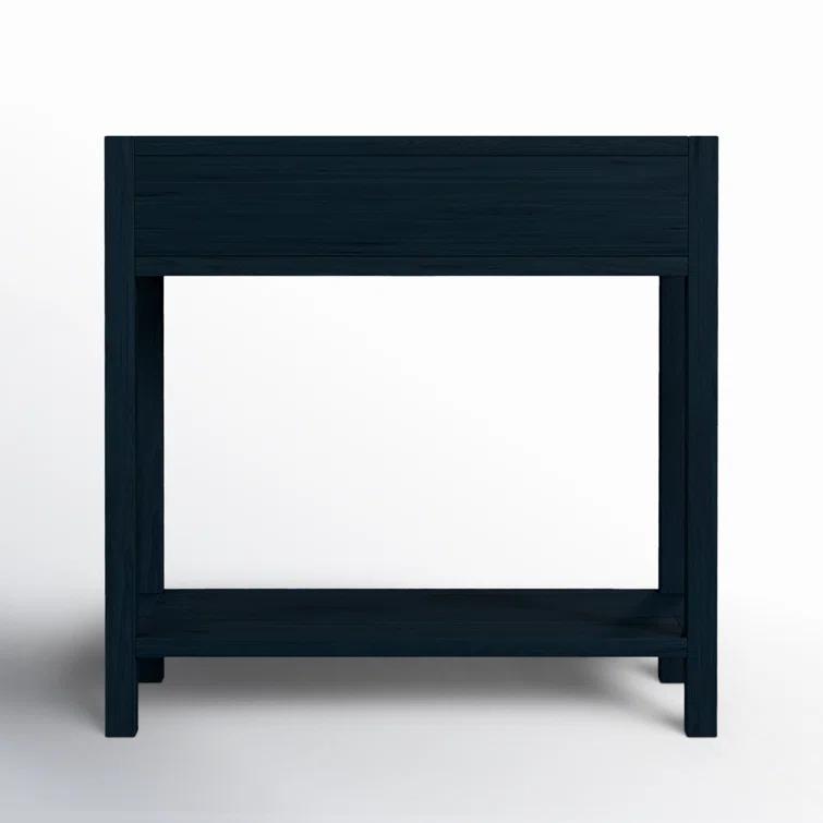 Butler Specialty Lark Navy Wide 1 Drawer Nightstand