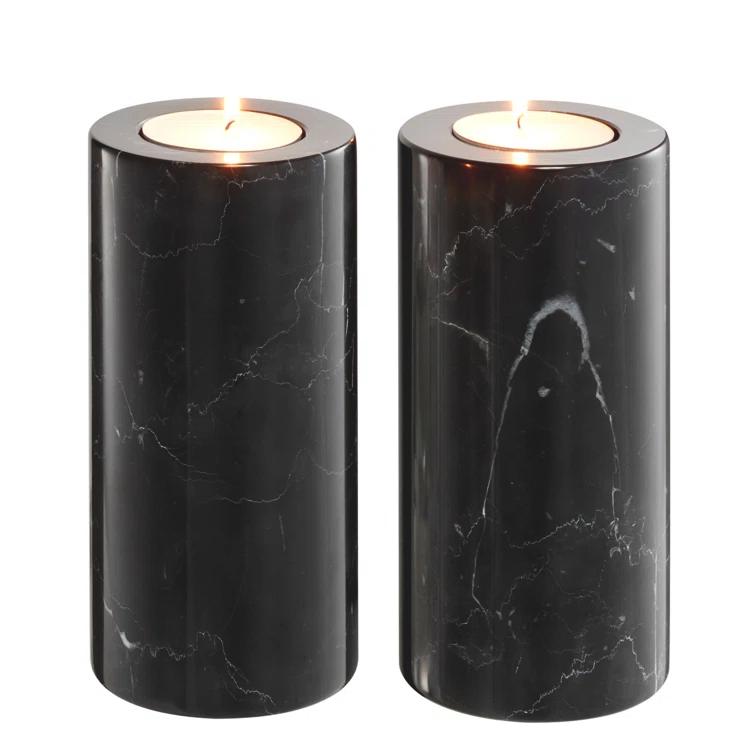 Eichholtz Stone Tabletop Tealight Holder (Set of 2)