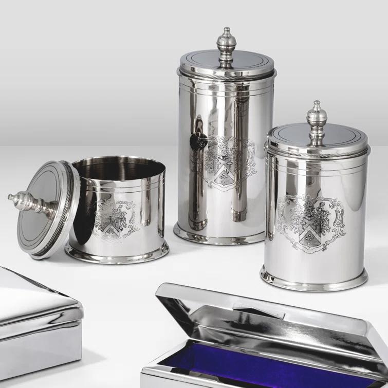 Gaston Metal Canister - Set of 3