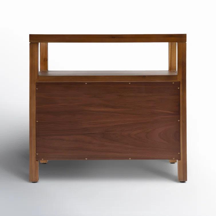Nora 2-Drawer Wide Nightstand