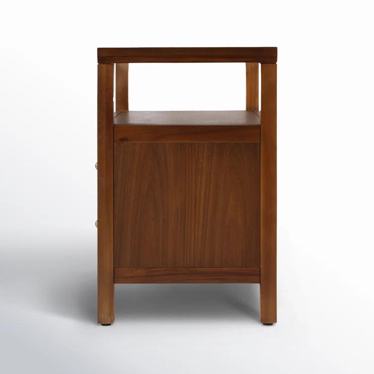 Nora 2-Drawer Wide Nightstand