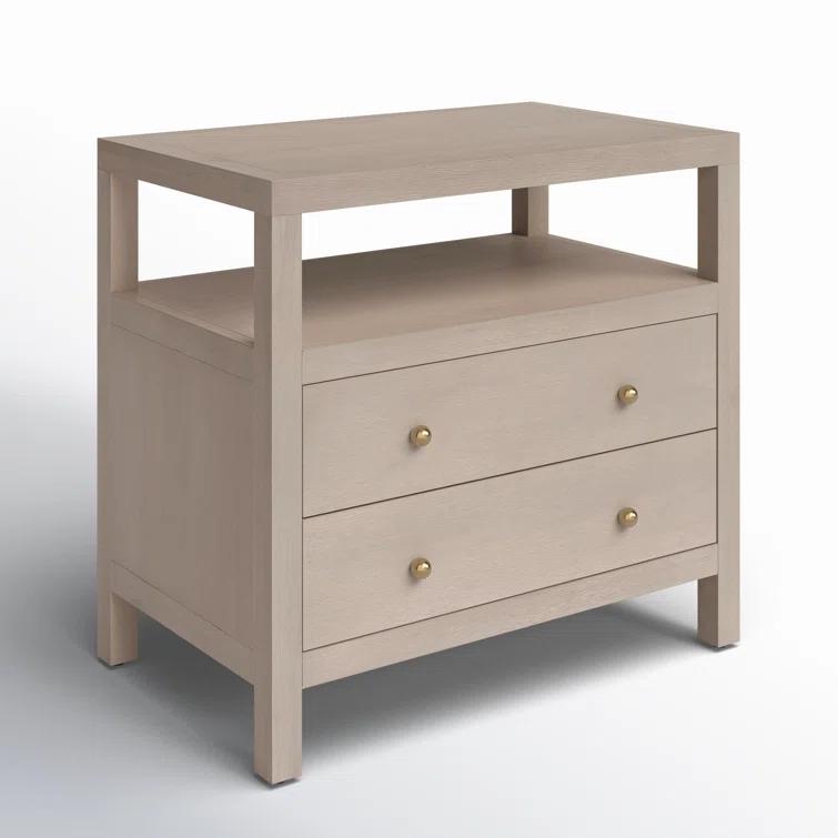 Nora 2-Drawer Nightstand