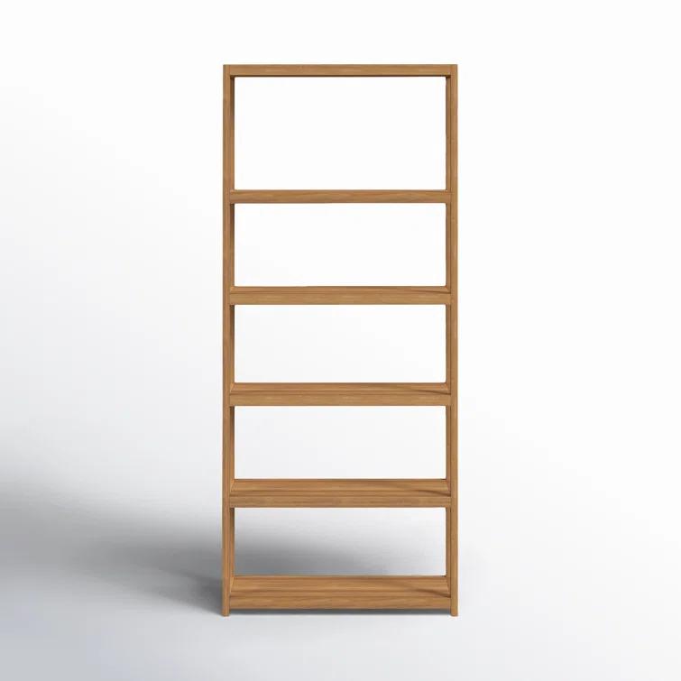 Butler Specialty Company Lark 5 Tier 30Wx75H Etagere Bookcase - Light Brown