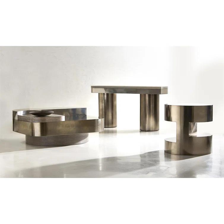 Bernhardt Jacopo 66'' Solid Wood Top Console Table