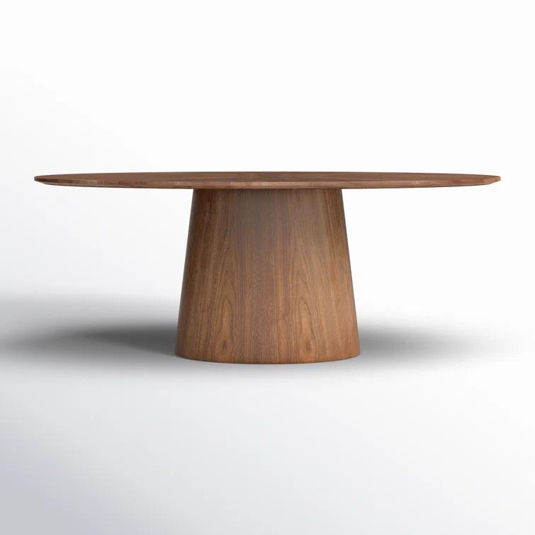 Beth Oval Dining Table, Brown