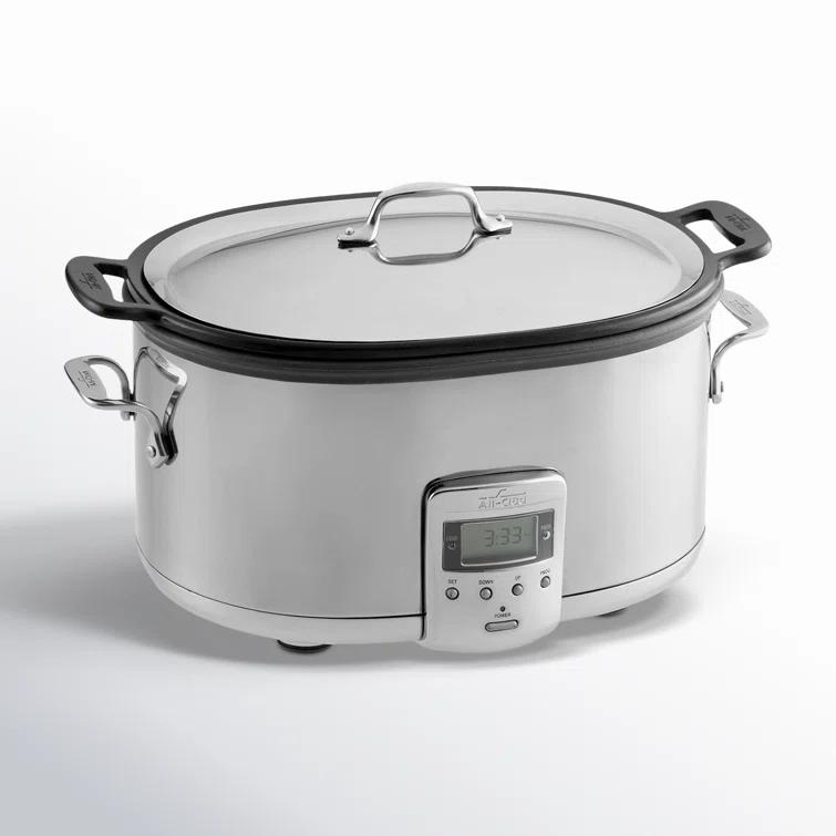 All-Clad © 7-Quart Deluxe Slow Cooker with Aluminum Insert
