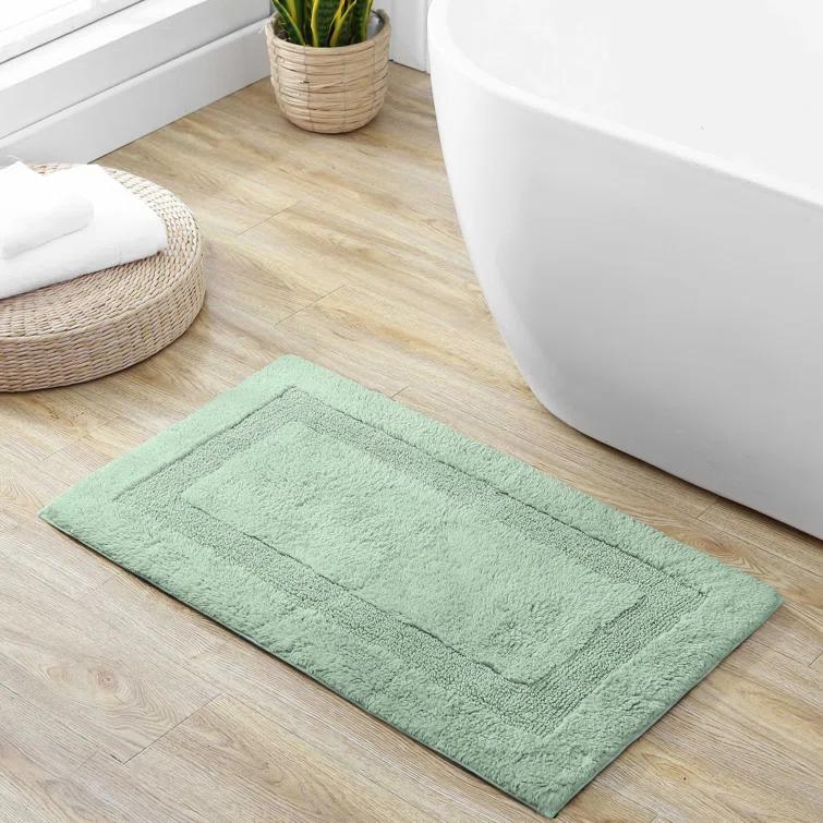 Tommy Bahama Home Tommy Bahama Long Branch Solid Cotton Reversible Bath Rug