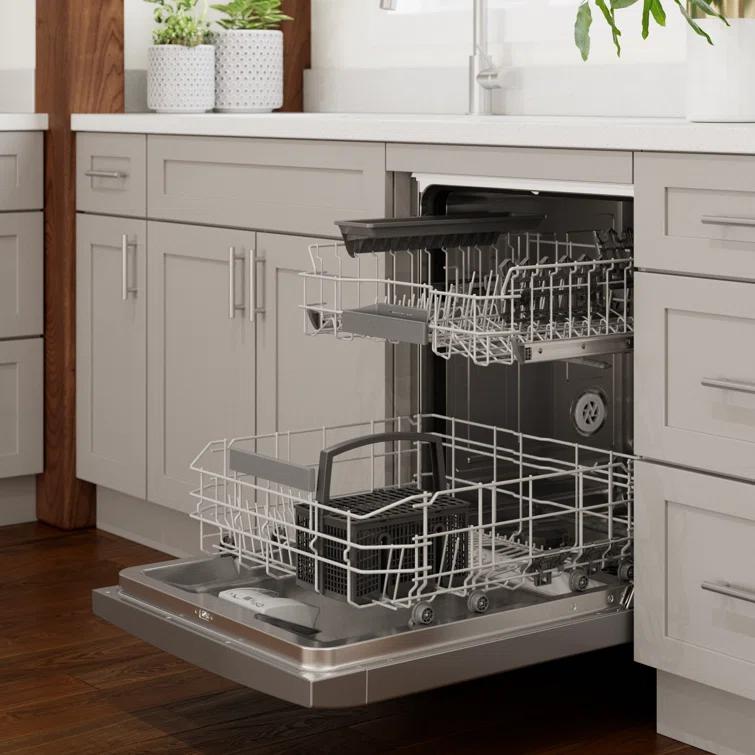 Bosch SGE53C55UC 300 Series 24" ADA Front Control Smart Built-In Dishwasher with Home Connect and 46 Dba