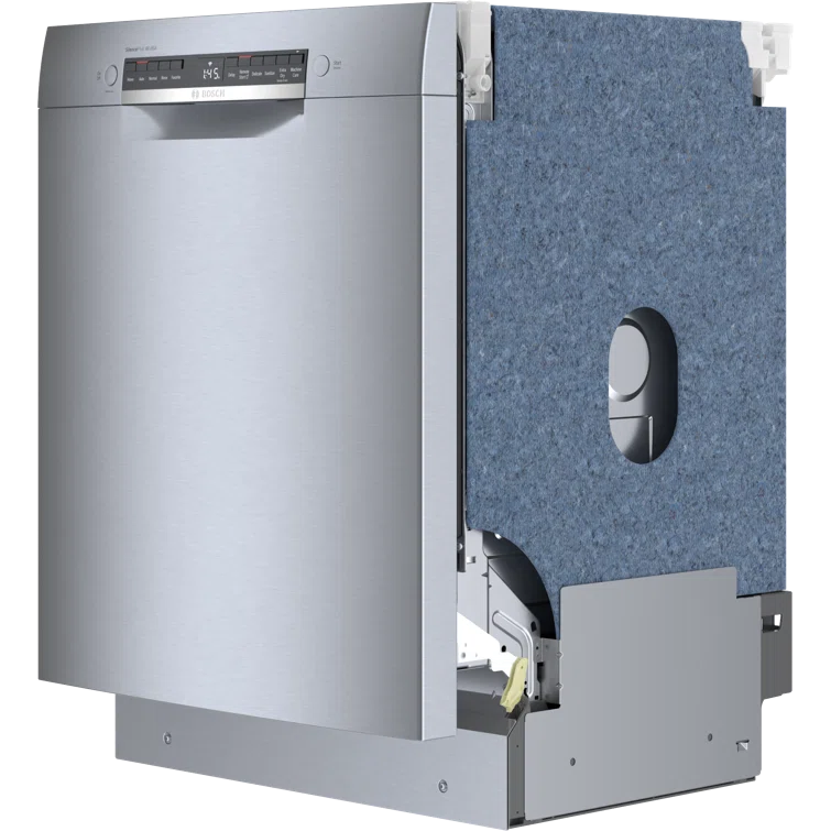 Bosch SGE53C55UC 300 Series 24" ADA Front Control Smart Built-In Dishwasher with Home Connect and 46 Dba