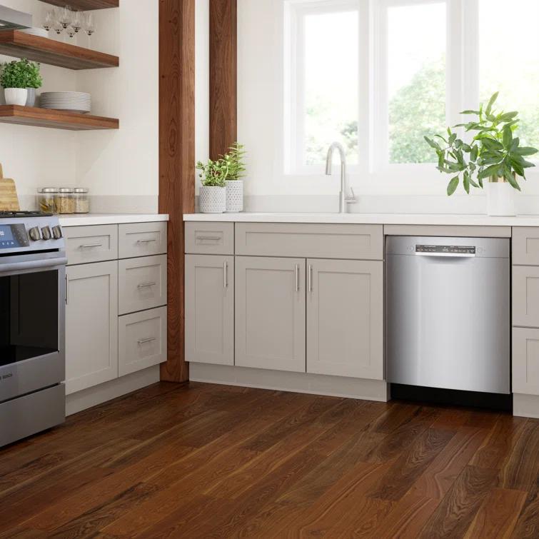 Bosch SGE53C55UC 300 Series 24" ADA Front Control Smart Built-In Dishwasher with Home Connect and 46 Dba