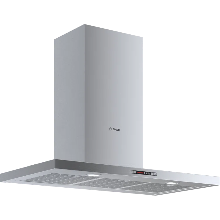 800 Series 36" 600 CFM Convertible Wall Mount Range Hood in Stainless Steel