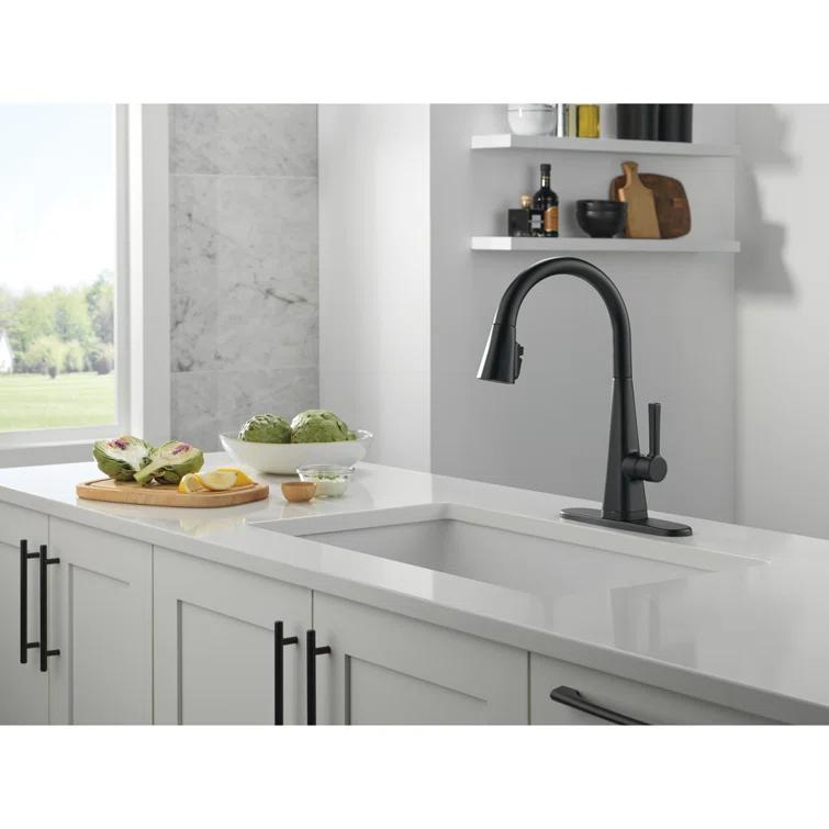 Lenta Pull Down Sprayer Touch Kitchen Sink Faucet, Touch Control Kitchen Faucet
